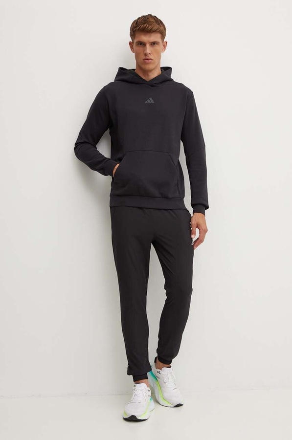 Тренувальна кофта adidas Performance Designed for Training колір чорний фото 2
