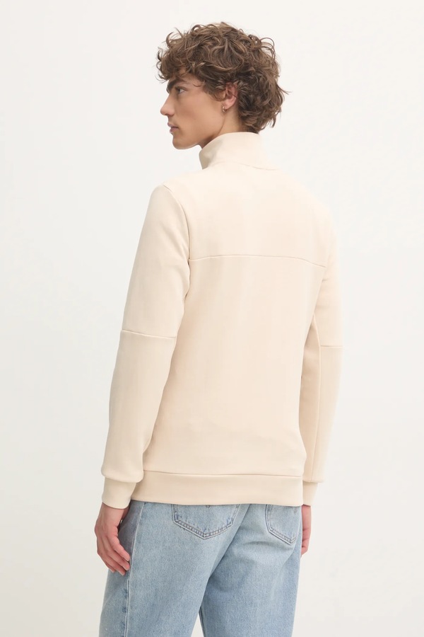 Кофта Superdry колір бежевий фото 2