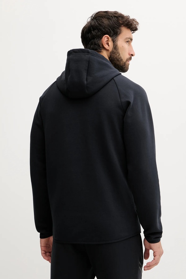 Кофта з капюшоном чоловіча Under Armour Unstoppable Fleece колір чорний фото 3