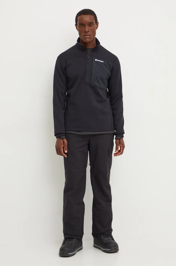 Спортивна кофта Montane Fury XT Pull колір чорний фото 2