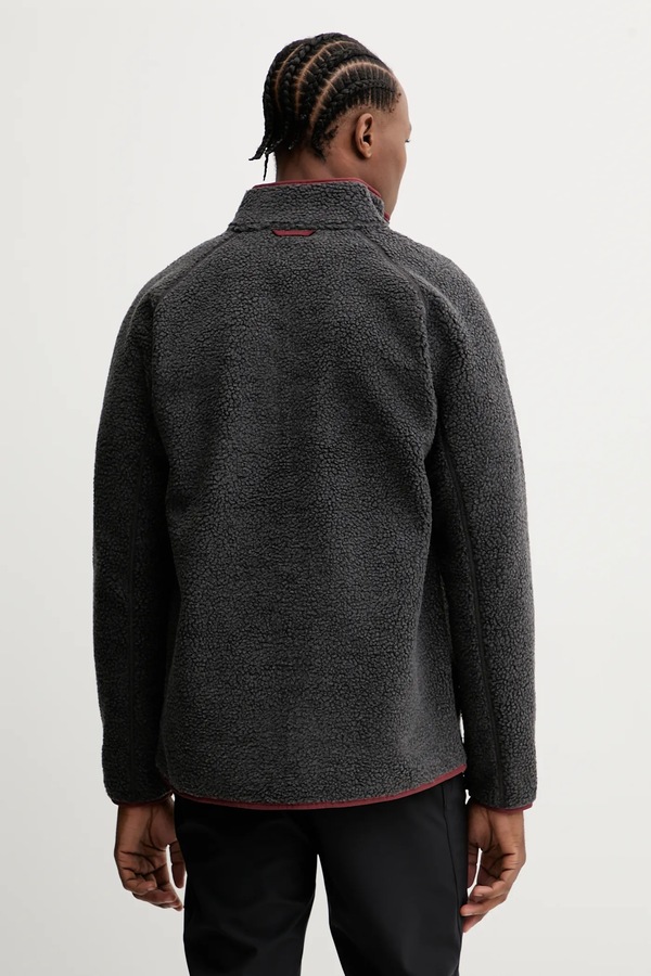 Флісова кофта Fjallraven Vardag Pile Fleece M колір сірий фото 2