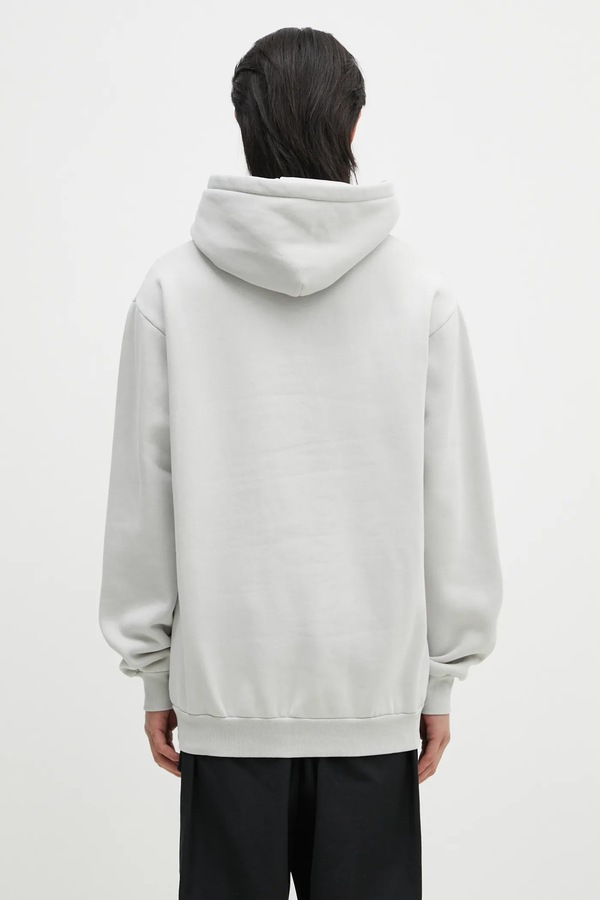 Кофта Butter Goods Basic Pullover Hood колір сірий фото 2