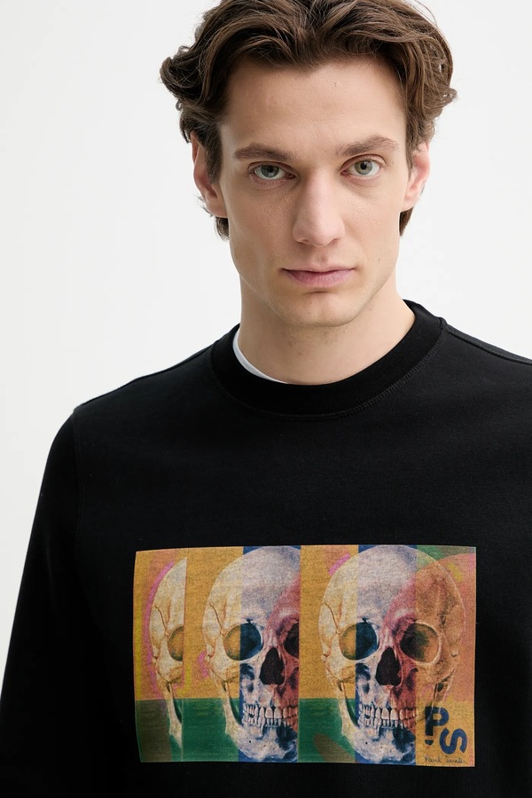 Кофта PS Paul Smith колір чорний фото 4