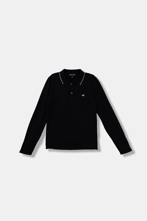 Дитячий лонгслів Emporio Armani колір білий
