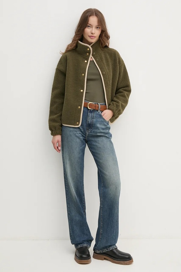 Лонгслів Pepe Jeans FINNY колір зелений фото 2