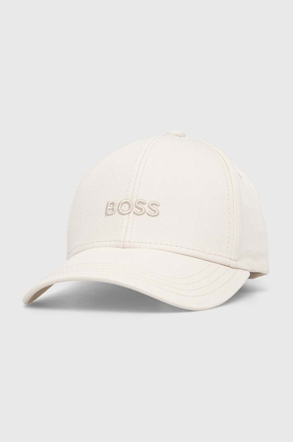 Кепка женская хлопковая BOSS Ari цвет бежевый
