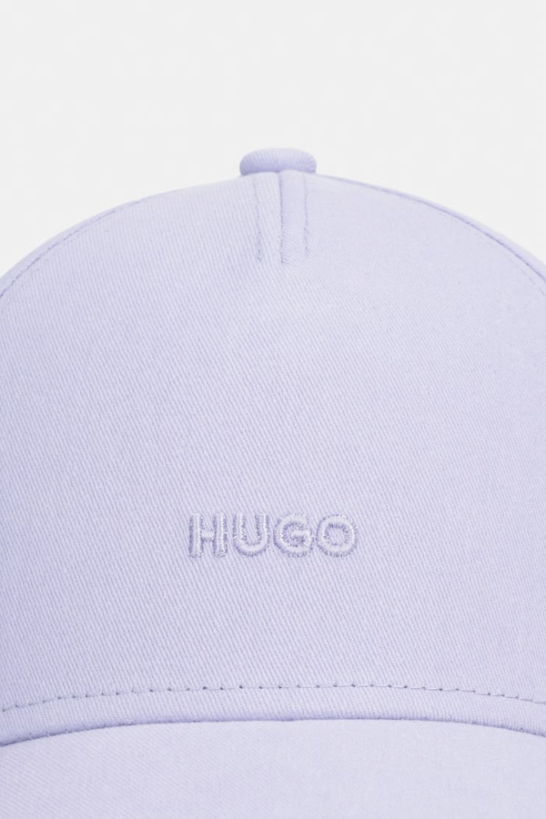 Кепка женская хлопковая HUGO Cara цвет фиолетовый