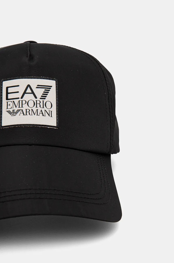 Кепка EA7 Emporio Armani колір чорний фото 2