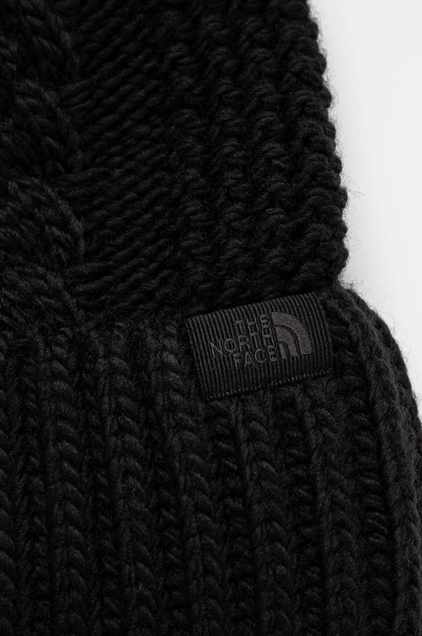 Шапка The North Face Oh Mega Beanie колір чорний фото 3