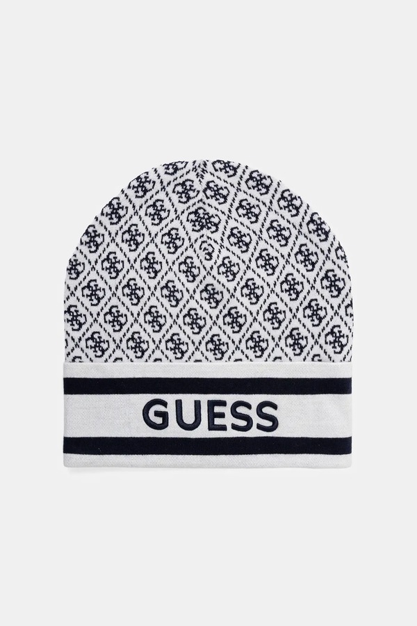 Шапка Guess SEVYN колір синій