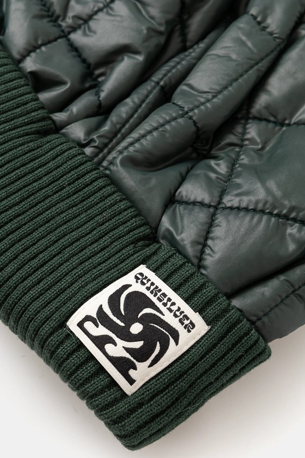 Шапка Quiksilver Winter Beanie колір зелений фото 3