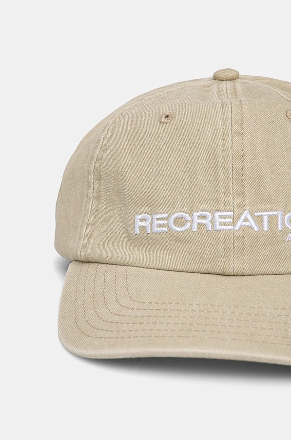 Бавовняна бейсболка P.E Nation Throwback Cap колір бежевий фото 2