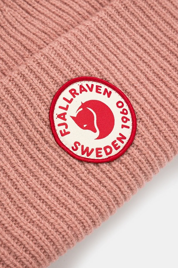 Шапка Fjallraven 1960 Logo колір рожевий