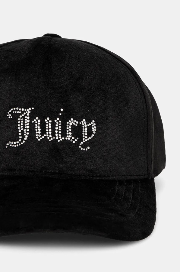 Кепка Juicy Couture VERONICA CAP колір чорний