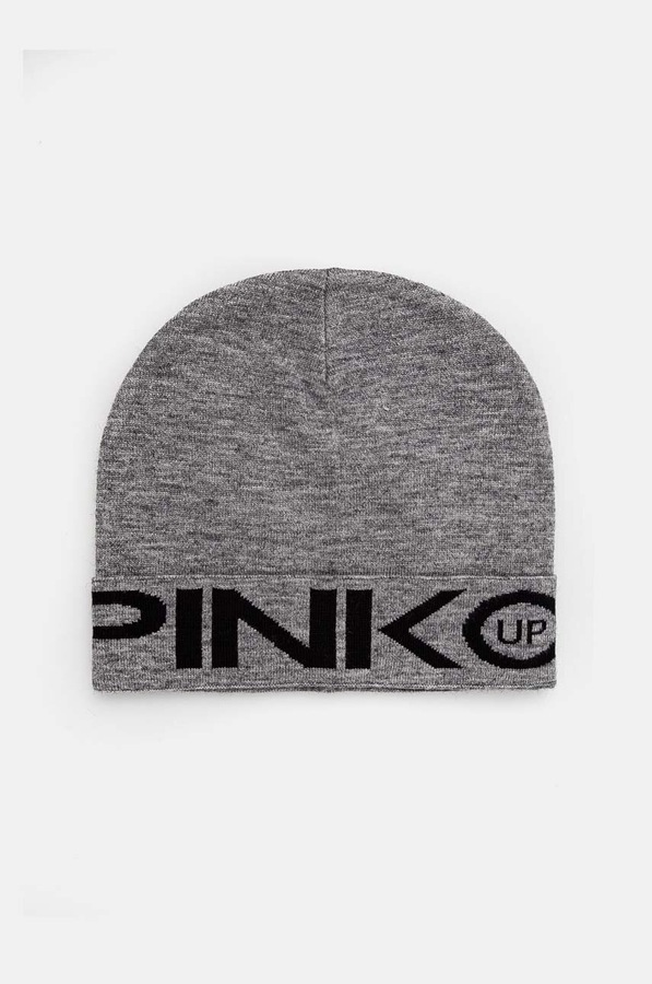 Дитяча шапка Pinko Up колір сірий