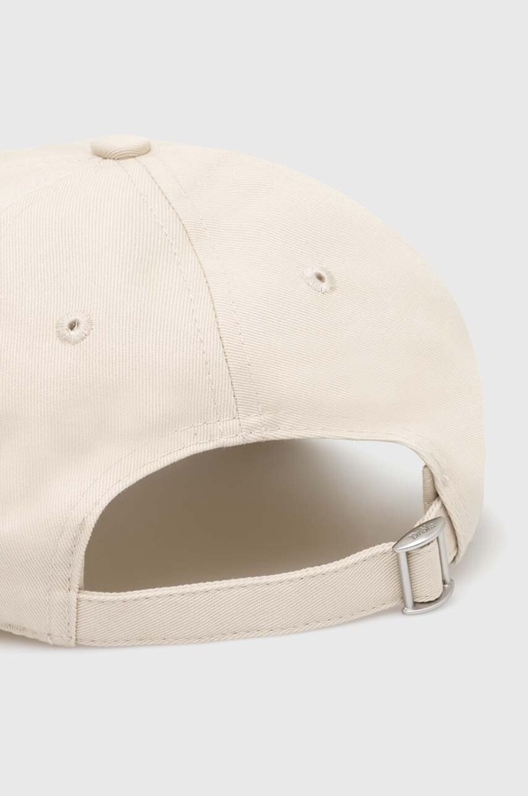 Бавовняна бейсболка Drôle de Monsieur La Casquette Slogan колір бежевий фото 3