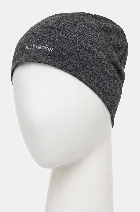 Шапка Icebreaker Merino 200 Oasis колір сірий фото 2