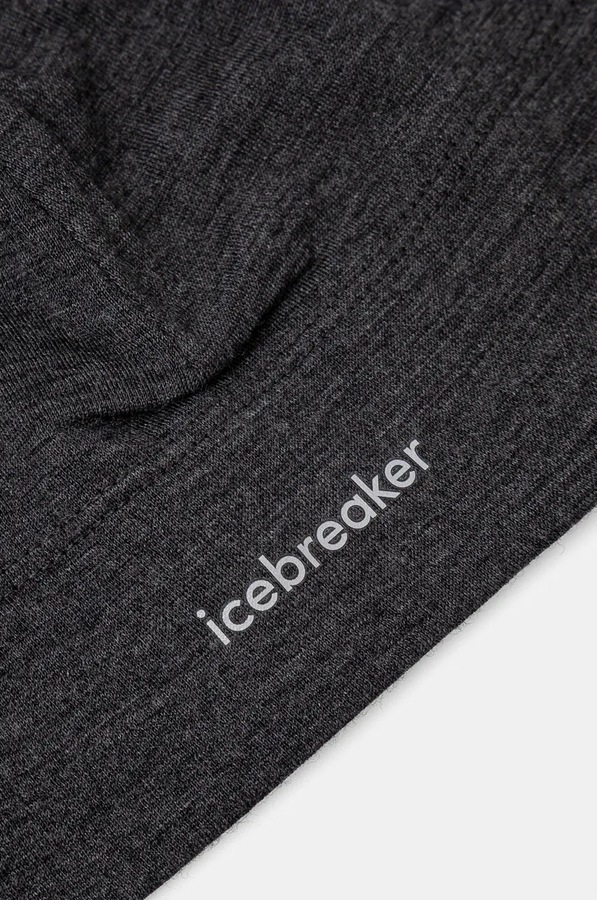 Шапка Icebreaker Merino 200 Oasis колір сірий фото 3