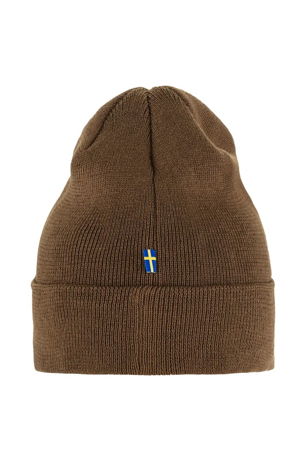 Шапка Fjallraven Vardag Classic Beanie колір бежевий фото 3