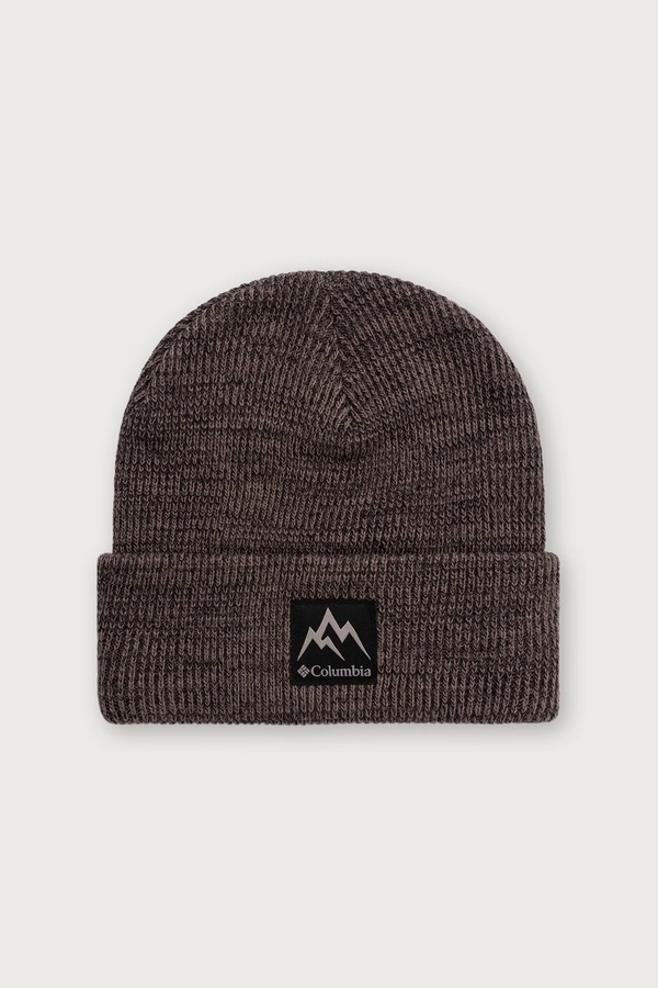 Шапка Columbia beanie колір сірий