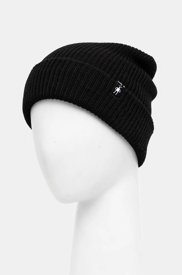 Шапка Smartwool колір чорний фото 2
