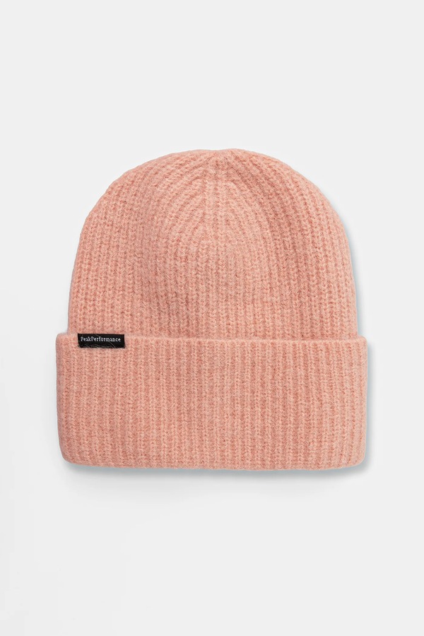 Шапка из добавлением шерсти Peak Performance Woolblend Hat цвет фиолетовый