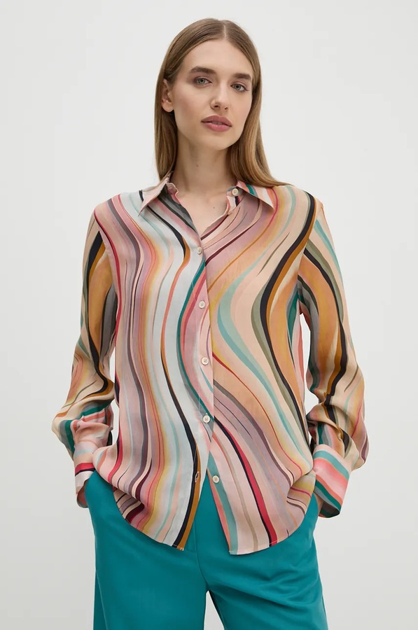Сорочка з домішкою шовку PS Paul Smith