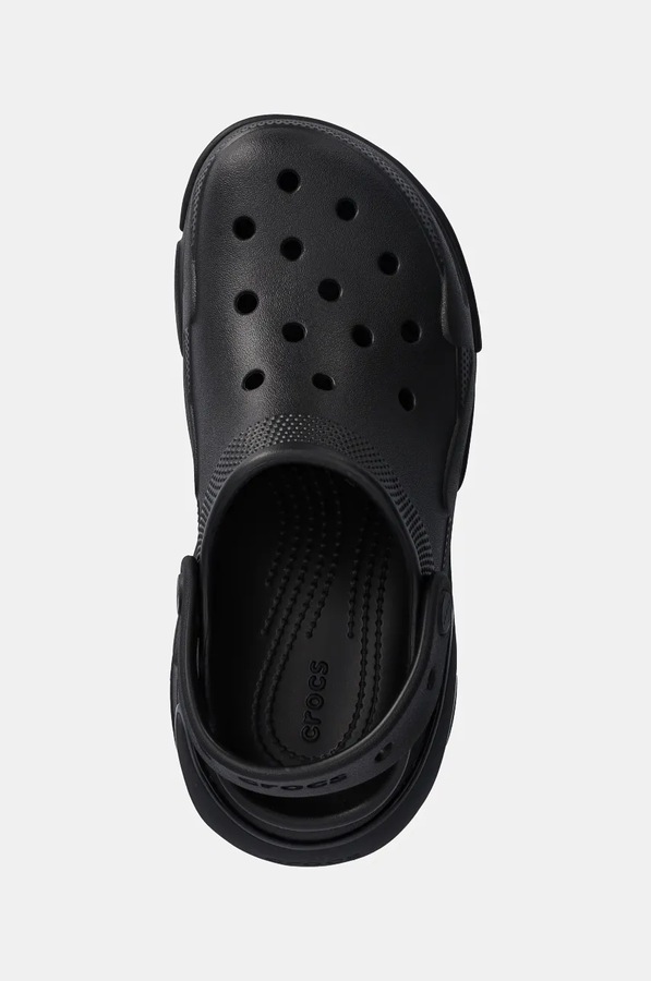 Шльопанці Crocs Bubble Crush Clog колір чорний фото 4