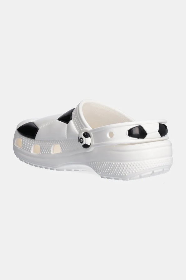 Детские шлепанцы Crocs CLASSIC SOCCER BALL CLOG цвет белый фото 2