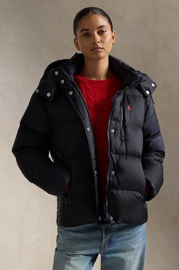 Пухова куртка Polo Ralph Lauren колір синій