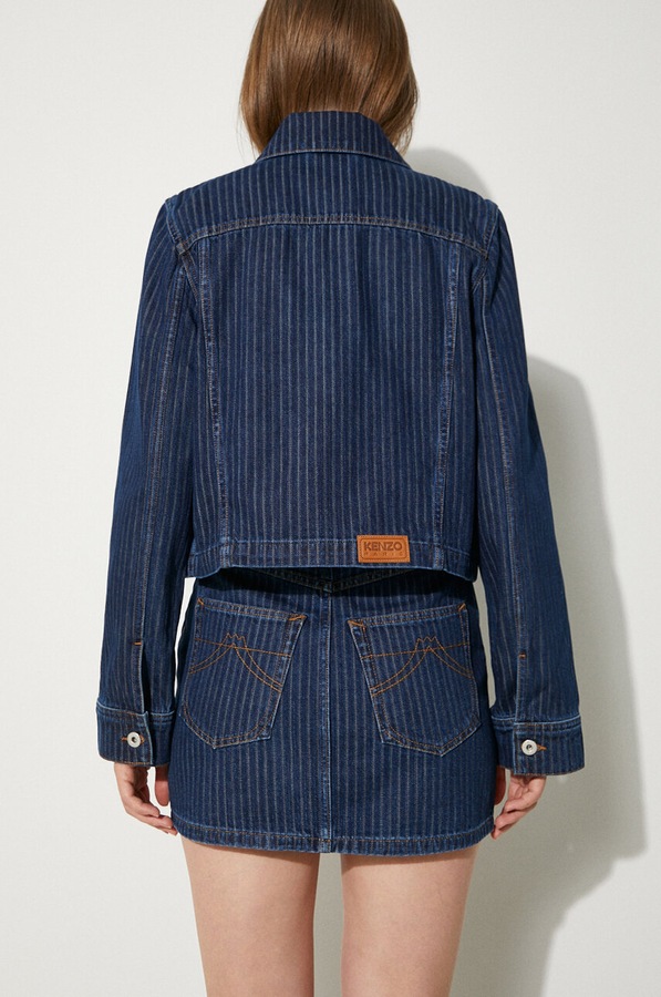 Джинсова куртка Kenzo Trucker Jacket Stripped фото 2