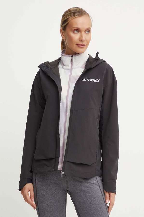 Куртка outdoor adidas TERREX Multi колір чорний