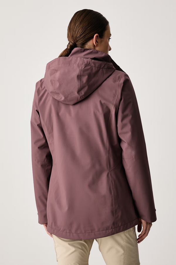 Трекінгова куртка жіноча Jack Wolfskin Rotwand колір фіолетовий фото 3