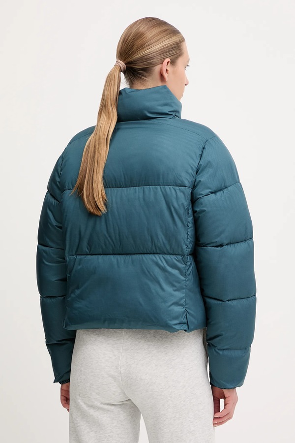 Куртка Columbia Puffect Colorblock колір бірюзовий фото 3