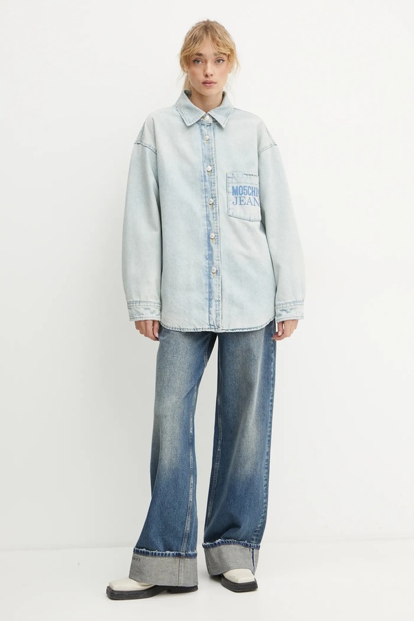 Джинсова куртка Moschino Jeans