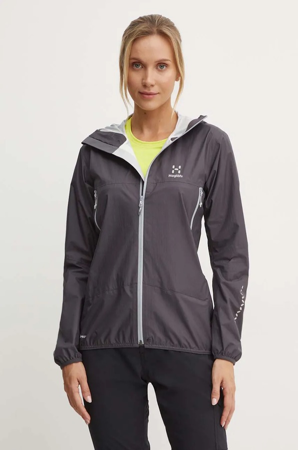 Куртка outdoor Haglöfs L.I.M Proof цвет черный
