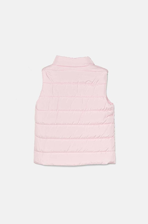 Дитяча безрукавка Guess колір рожевий