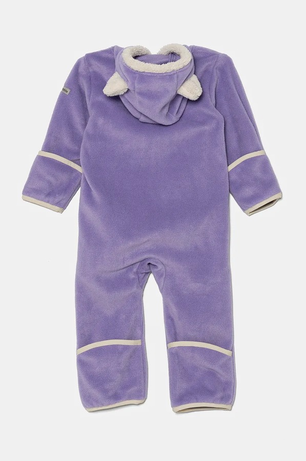 Комбінезон для немовлят Columbia Tiny Bear Bunting колір фіолетовий фото 2