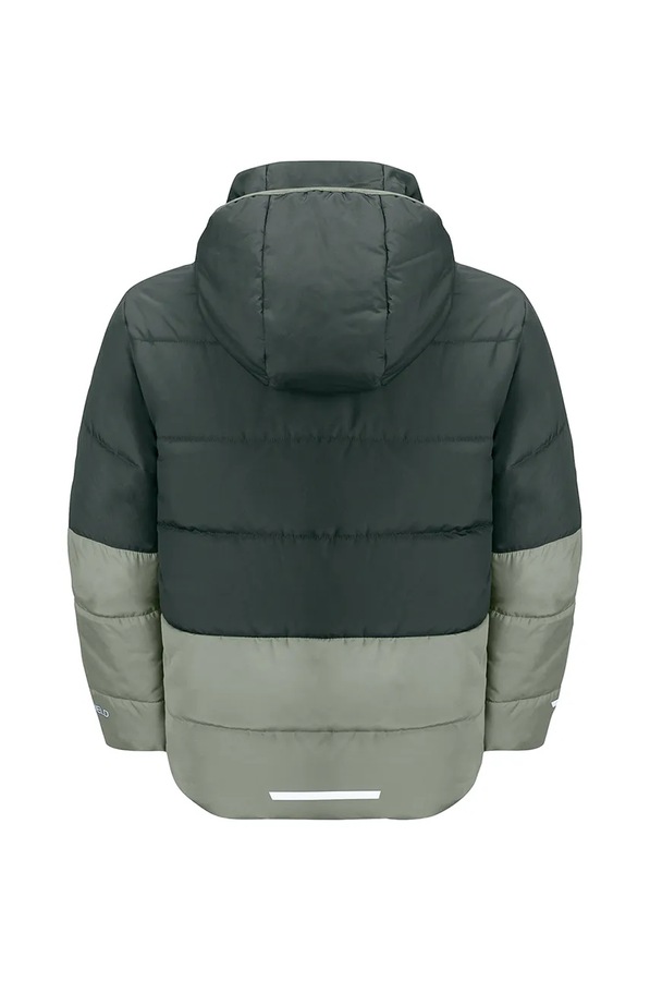 Дитяча зимова куртка Jack Wolfskin колір зелений фото 3
