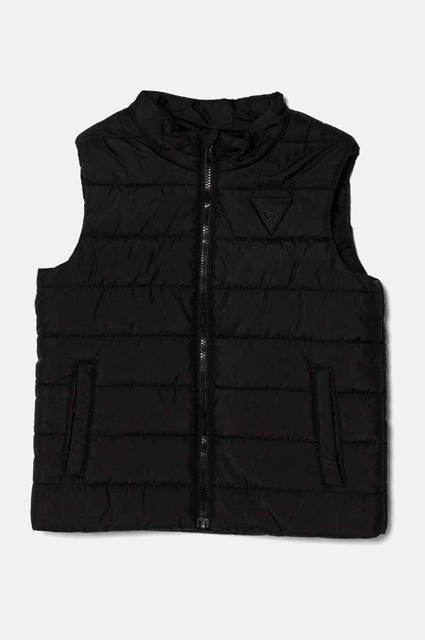 Дитяча безрукавка Guess колір чорний