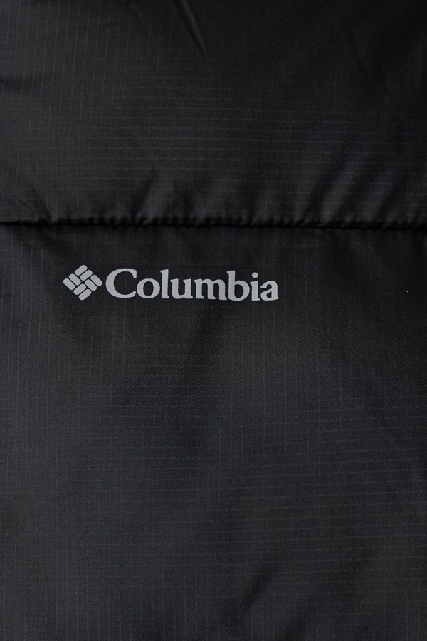 Стьобана куртка дитяча Columbia Puffect колір чорний фото 3
