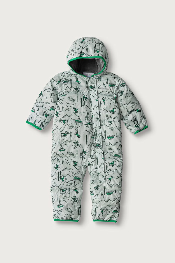 Комбінезон для немовлят Columbia Snuggly Bunny Bunting колір зелений