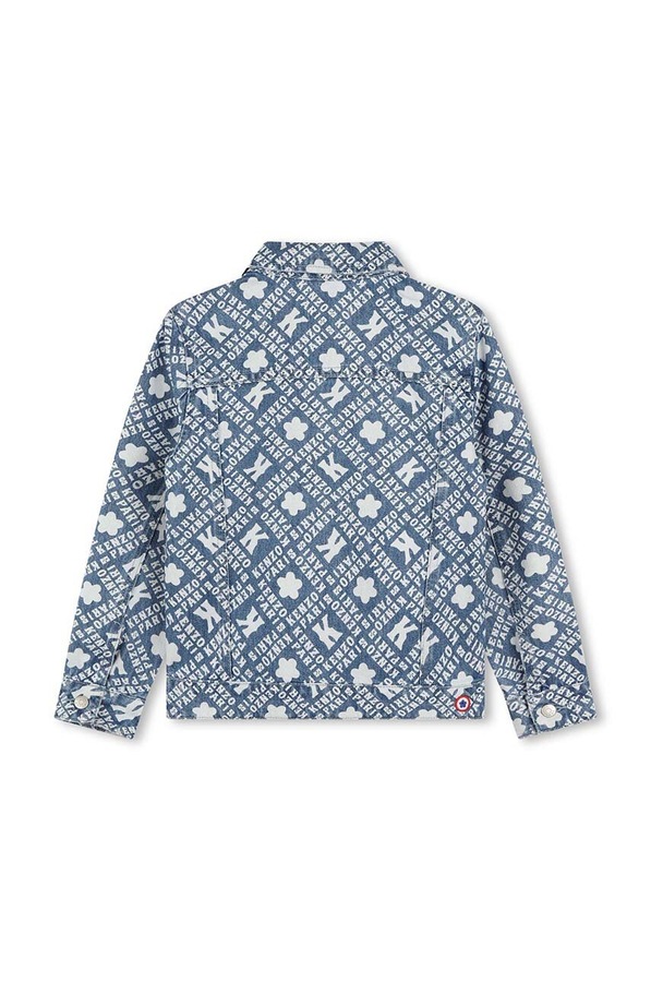 Дитяча джинсова куртка Kenzo Kids фото 2