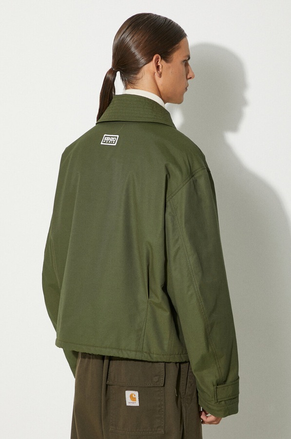 Куртка Kenzo Army Blouson колір зелений фото 2