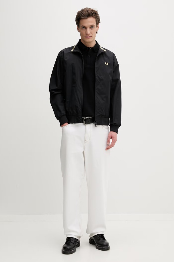 Куртка Fred Perry The Brentham Jacket цвет черный