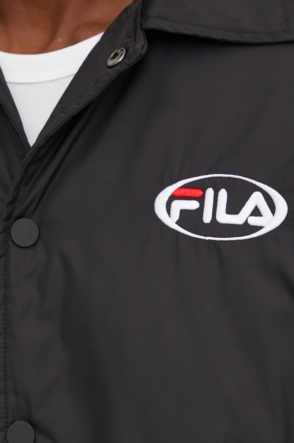 Куртка Fila Lenoir колір чорний фото 4