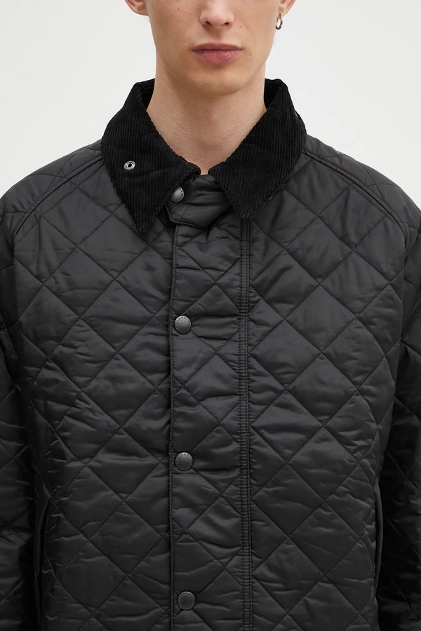 Куртка Barbour OS Transport Quilted Jacket колір чорний фото 4
