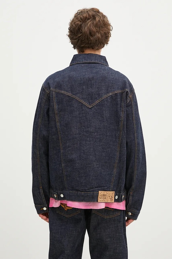 Джинсова куртка Billionaire Boys Club Diamonds & Dollars Selvedge Denim колір синій фото 2