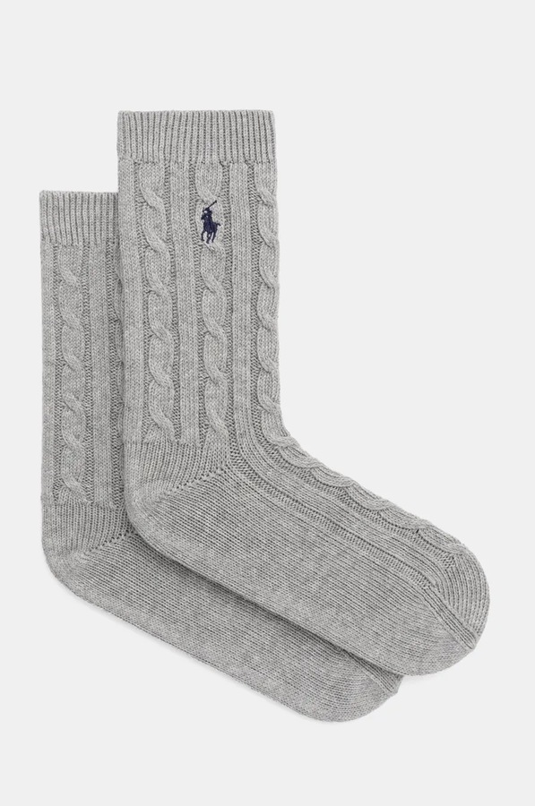 Шкарпетки Polo Ralph Lauren колір сірий