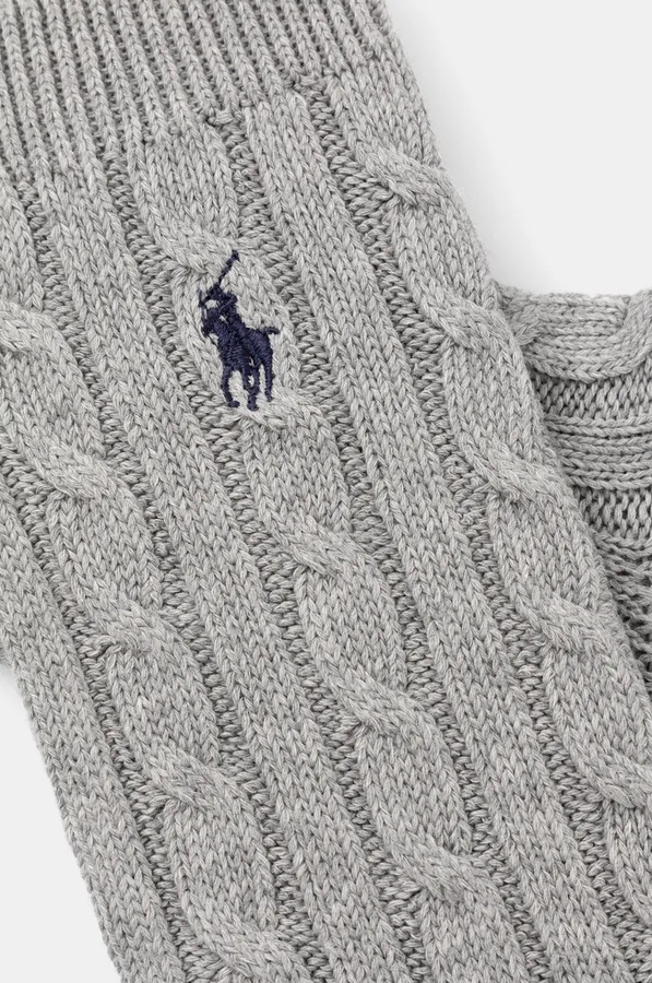 Шкарпетки Polo Ralph Lauren колір сірий фото 2